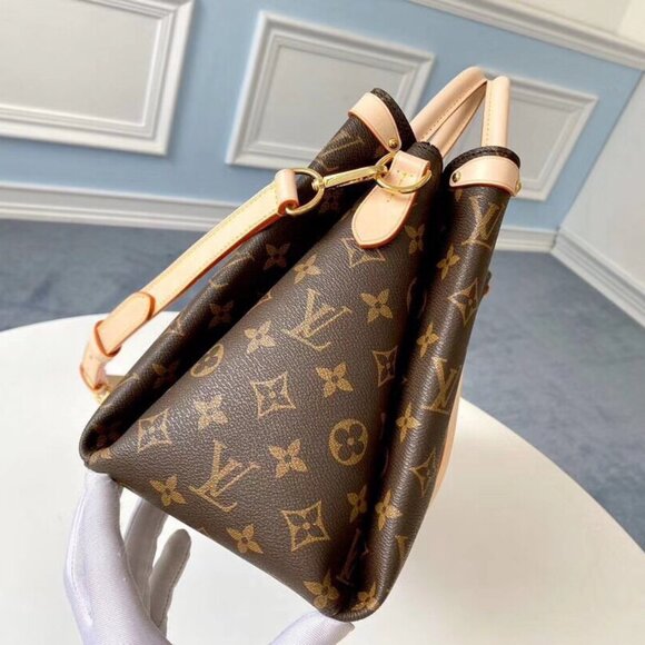 Louis Vuitton Monogram Saffron 2 Way Bag Handbag - Picture 2 of 7